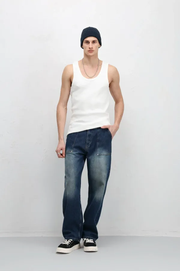 Washable Tank Top Camisole Athletic Top, Ecru