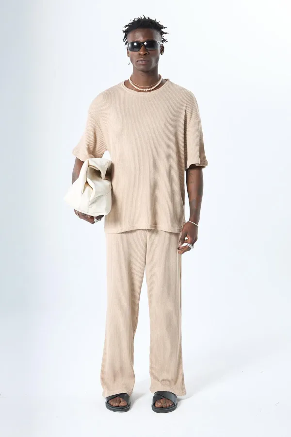 Basıc Oversize Takım Vizon