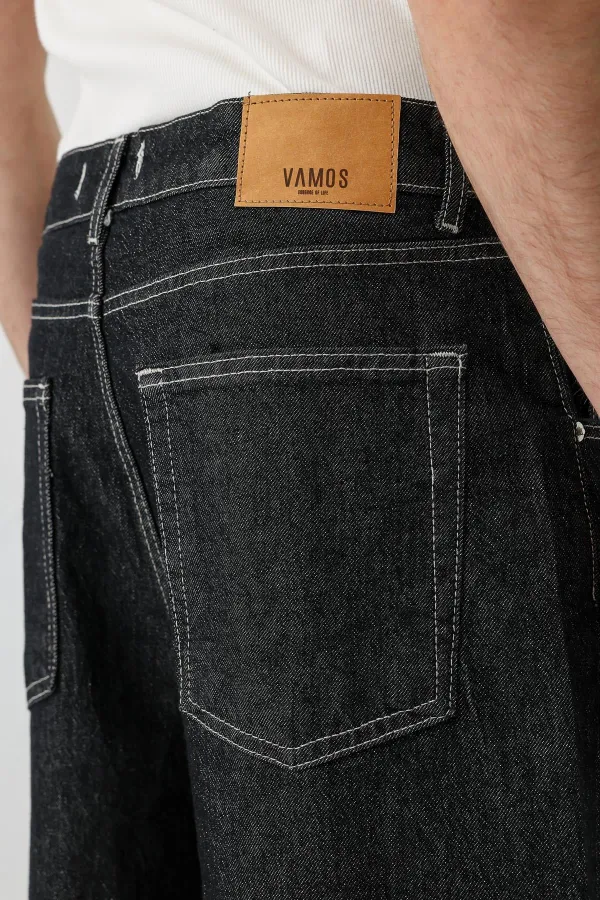 Jean noir super baggy