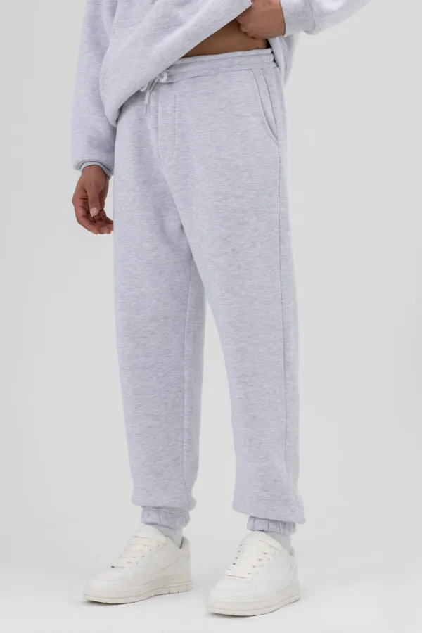 Basic Paça Lastikli Eşofman Alt Karmelanj