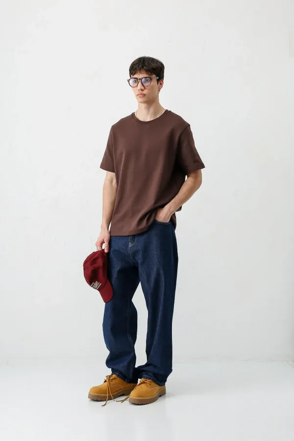 Baggy Fit Jean Lacivert