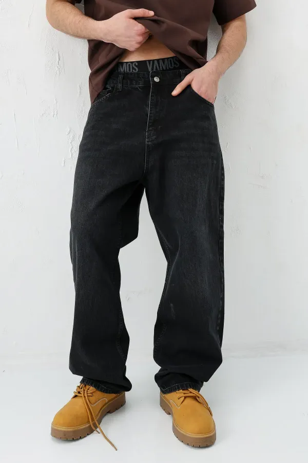 Baggy Fit Jeans Anthracite