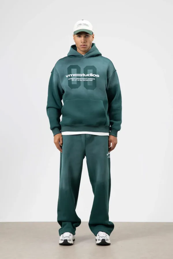 Oversize Baskılı Eşofman Takım Nefti