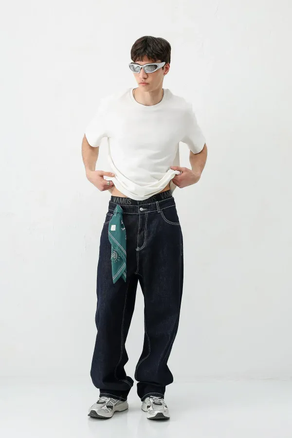 Baggy Fit Jean K.Mavı