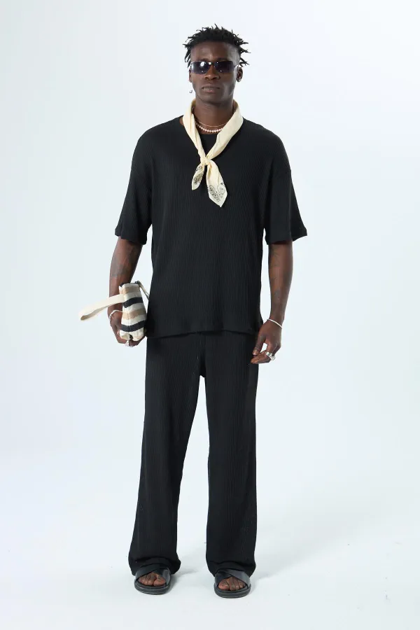 Basıc Oversize Takım Siyah