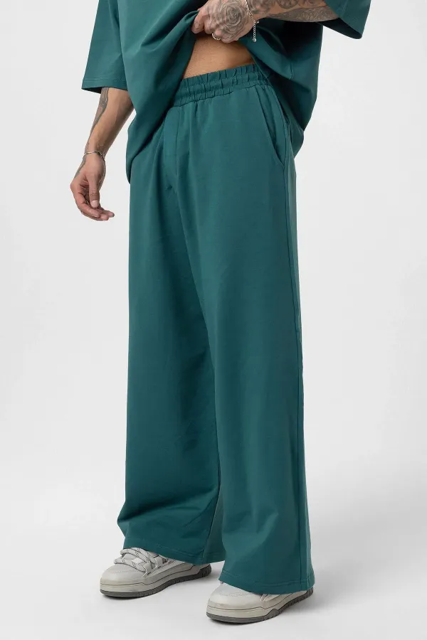 Süper Oversize Takım Petrol
