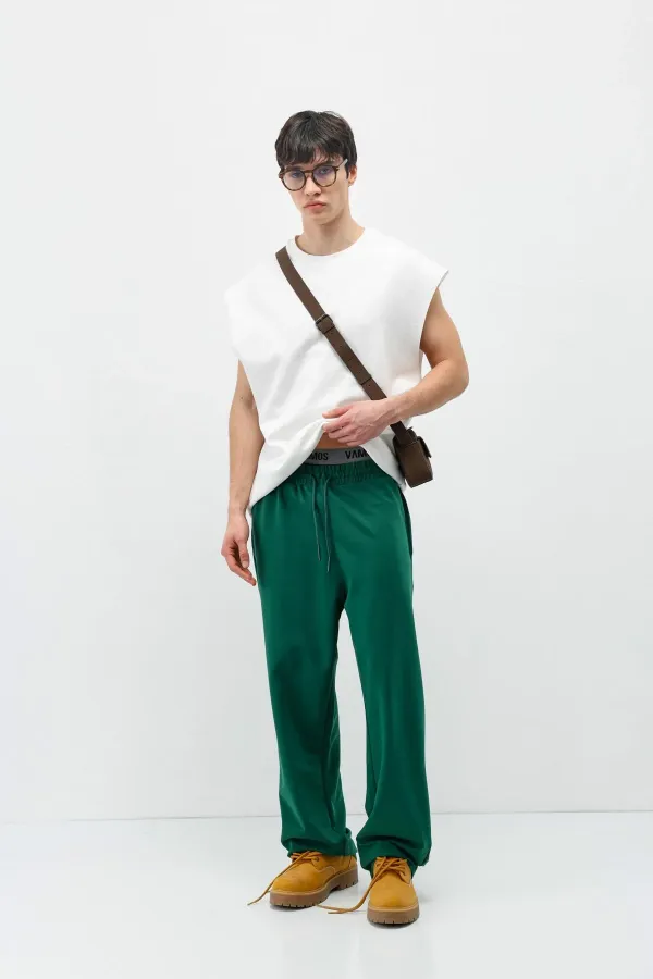 Basic Bel Lastikli  Eşofman Alt Nefti