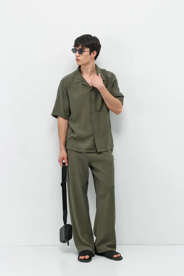 Ensemble Relax Fit en mélange modal, kaki