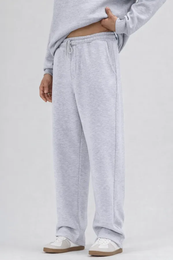 Basic Baggy Eşofman Alt Gri