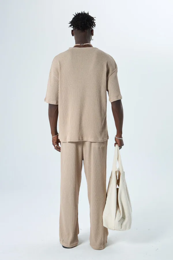 Basıc Oversize Takım Vizon