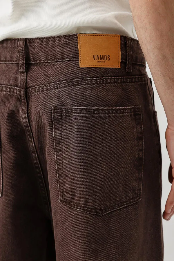 Baggy Fit Jean Kahve