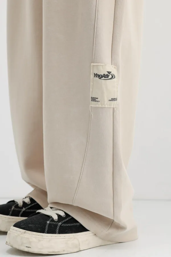 Baggy Fit Sweatpants Stone