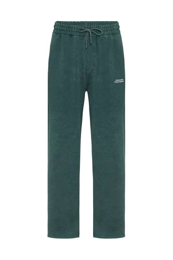 Yıkamalı Arka Baskılı Oversize Eşofman Takım Nefti