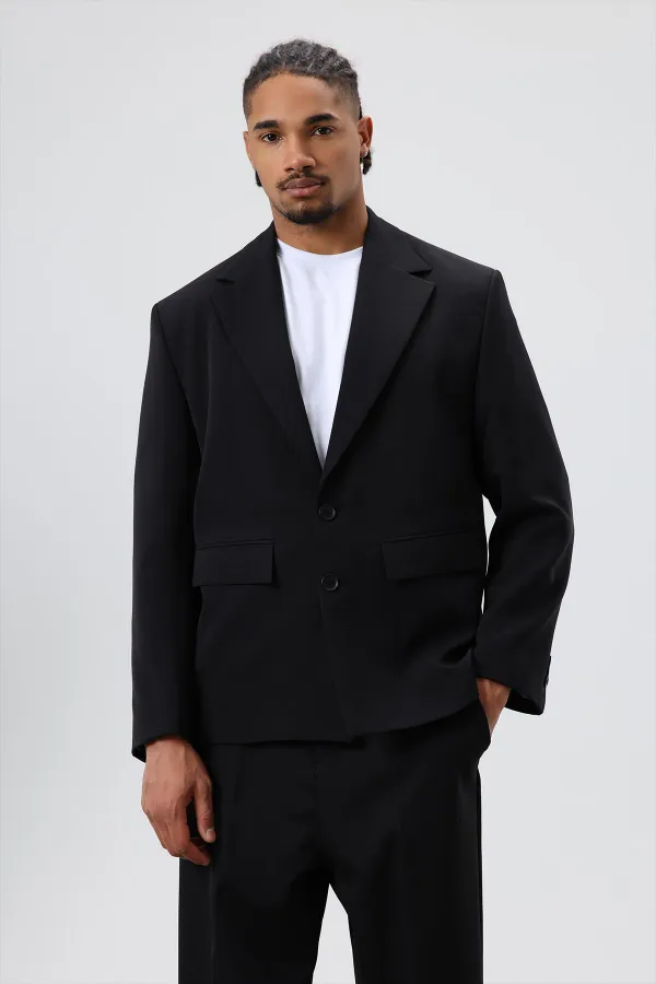 Oversize  Takım Elbise Siyah