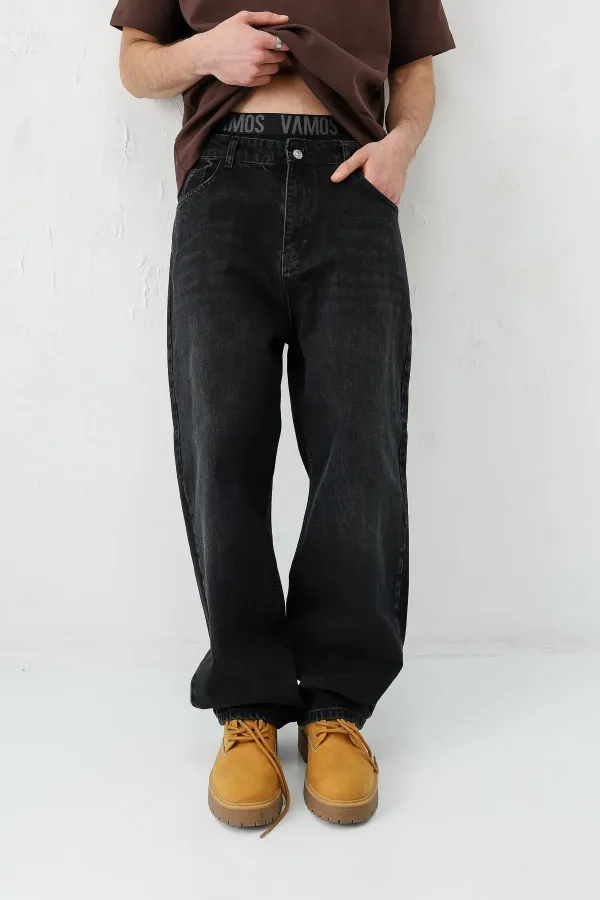 Baggy Fit Jeans Anthracite