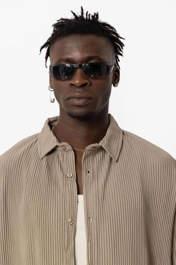 Basic Oversize Ottoman Takım Vizon