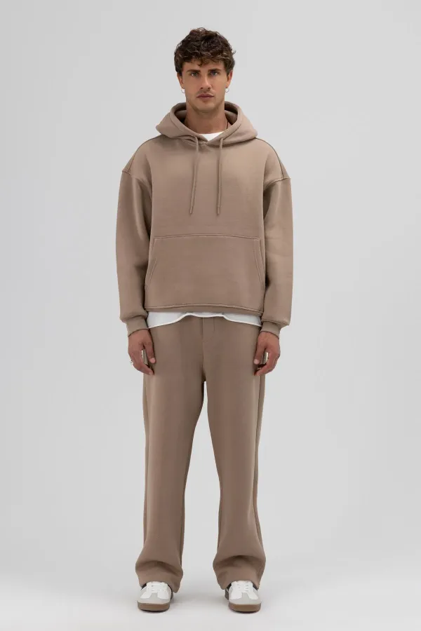 Basic Baggy Eşofman Alt Açık Vızon