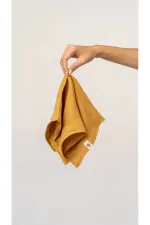 Écharpe moutarde