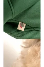 Köpek Hoodie - Yeşil
