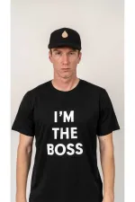 Baskılı T-Shirt Erkek