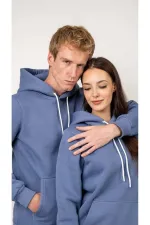 Unisex Hoodie - İndigo