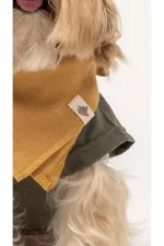 Écharpe pour chien - Moutarde