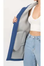 Unisex Kaban / Açık Mavi-İndigo