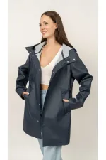 Unisex Yağmurluk - Lacivert