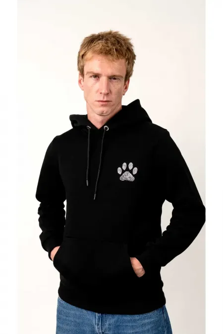 Sweat à capuche unisexe - Noir