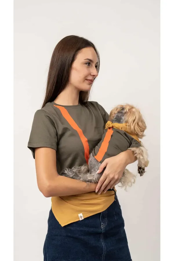 Line T-Shirt Köpek