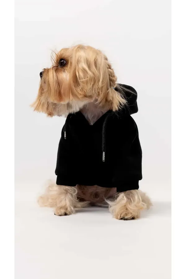 Köpek Hoodie - Siyah