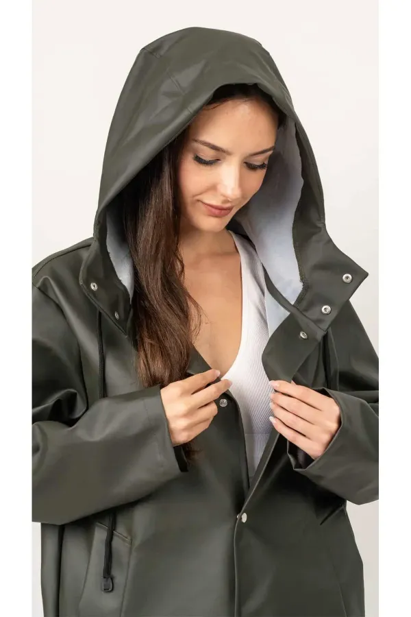 Unisex Yağmurluk - Haki