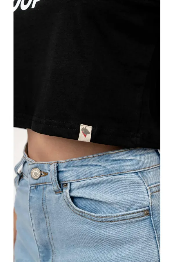 Ceo Crop T-Shirt Kadın