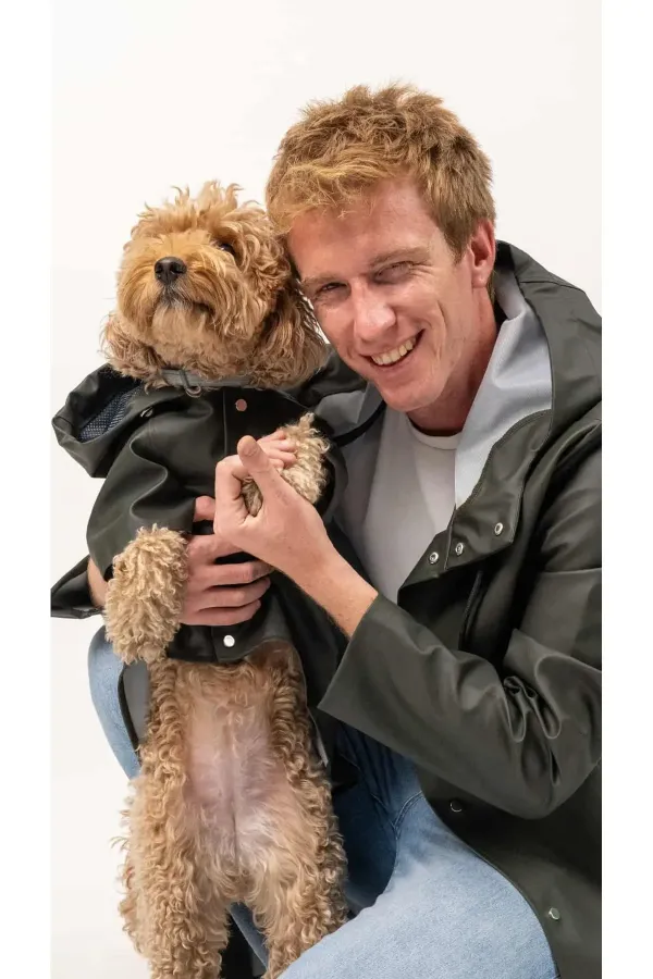 Köpek Yağmurluk - Haki