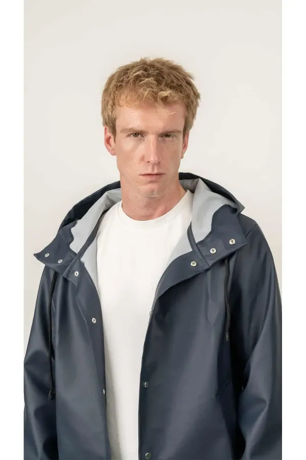 Unisex Yağmurluk - Lacivert