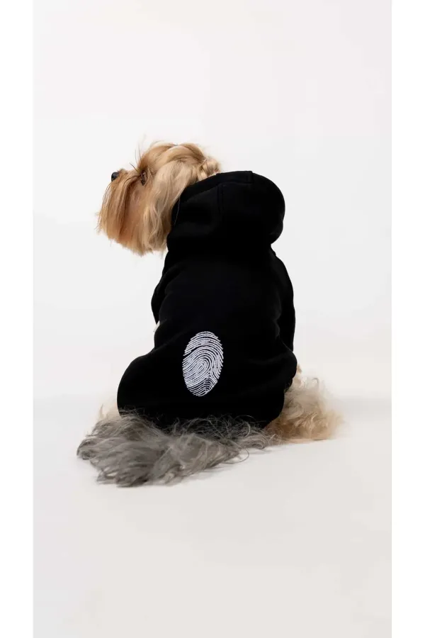 Köpek Hoodie - Siyah