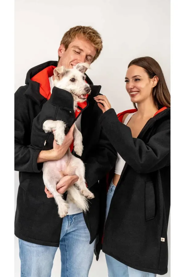 Unisex Kaban / Siyah-Kırmızı