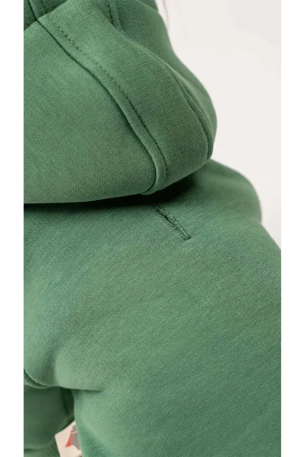 Köpek Hoodie - Yeşil