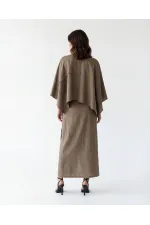 7567 CAMEL SKIRT