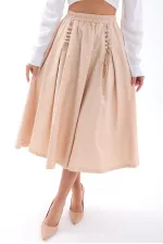 7004 SKIRT - BEIGE