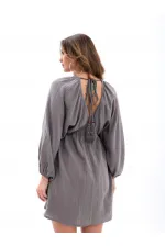 6327 DRESS - GRAY