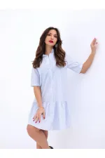 6934 DRESS - MIAMI STRIPED