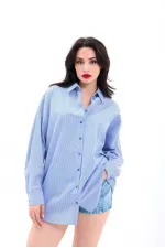 7448 GÖMLEK-ROMA ÇİZGİLİ