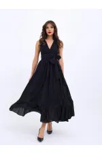6921 DRESS - BLACK