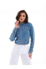 VESTE EN JEAN 6908 - BLEUE