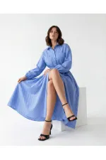 5903 DRESS - LUCCA STRIPED