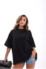 7169 T-SHİRT-SİYAH