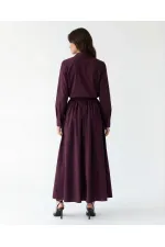 7573 SHIRT - BURGUNDY