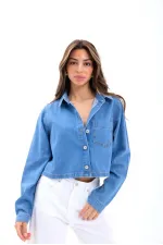 7367 DENIM SHIRT - BLUE