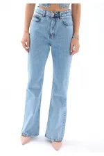 6143 DENIM TALL FLARE - BLEU CLAIR